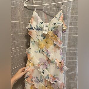 Abercrombie floral mini dress